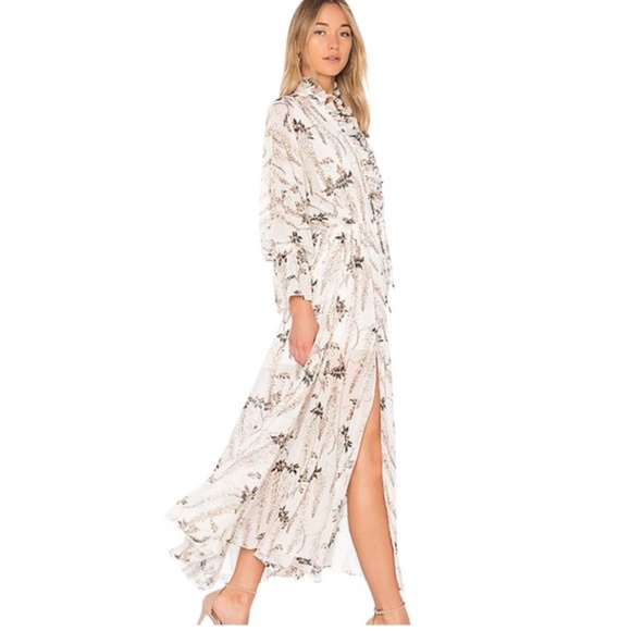shona joy marea tiered maxi dress